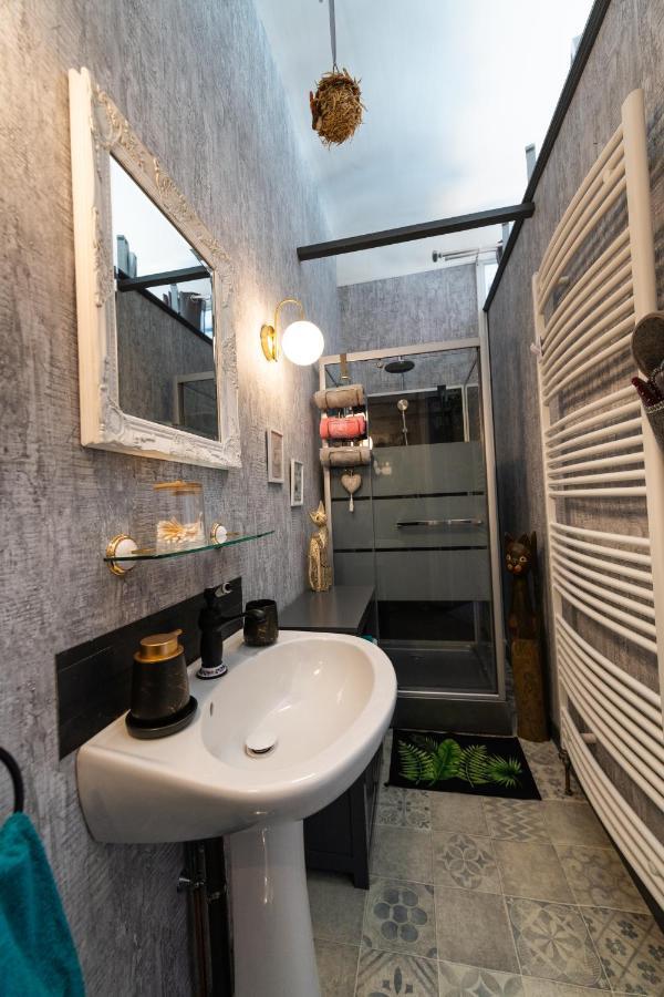 Studio Malou, Cuisine, Salle D'Eau, Terrasse Amenagee Olliergues Екстериор снимка